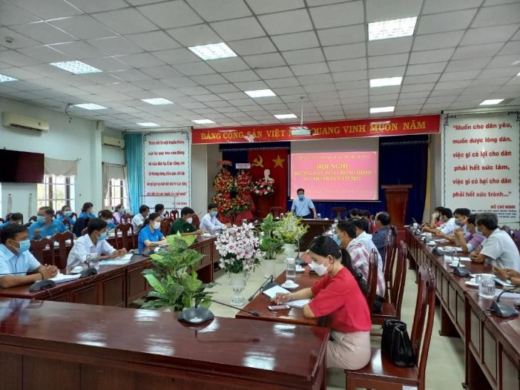 Thường trực HĐND huyện Dương Minh Châu tổ chức Hội nghị hướng dẫn hoạt động HĐND xã, thị trấn năm 2022